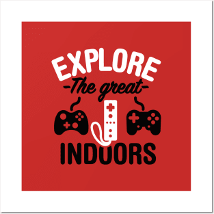 Explore the great indoors 2clr Posters and Art